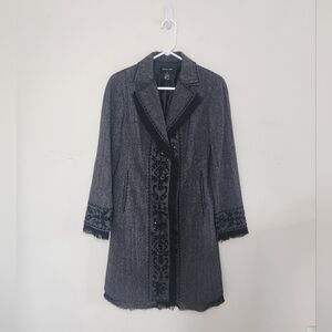 Women's Focus 2000 Wool Blend Pea Coat Sz 10